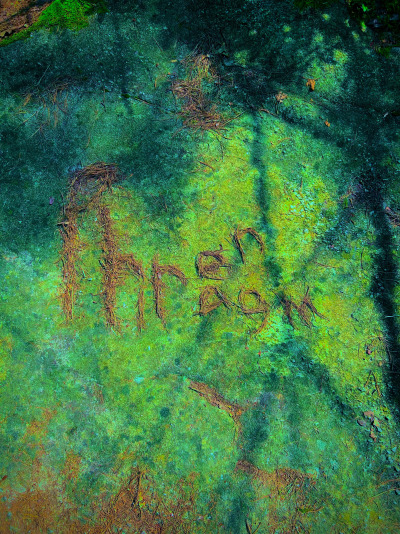 music producer dark synth portrait